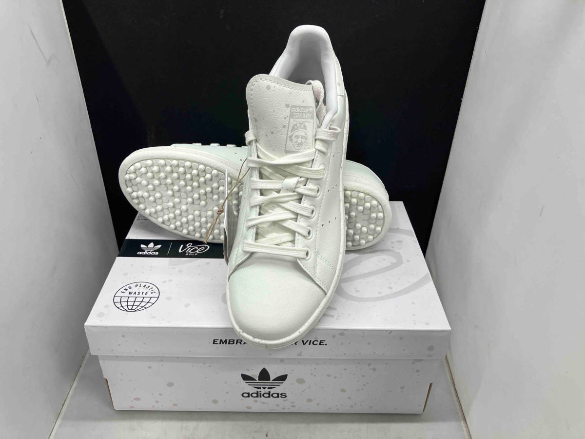 激安通販 【箱、新品タグ付き】 adidas ゴルフシューズ メンズ レディース ゴルフ サイズ 24.5cm GOLF SMITH STAN アディダス 24.5cm