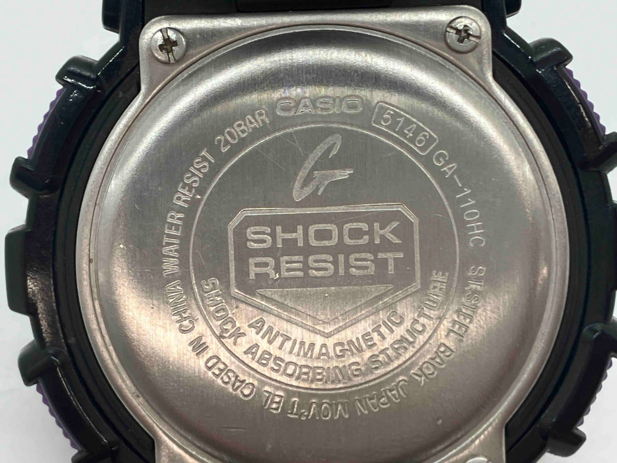 CASIO カシオ G-SHOCK Gショック GA-110HC-1AJF クォーツ 腕時計_画像8