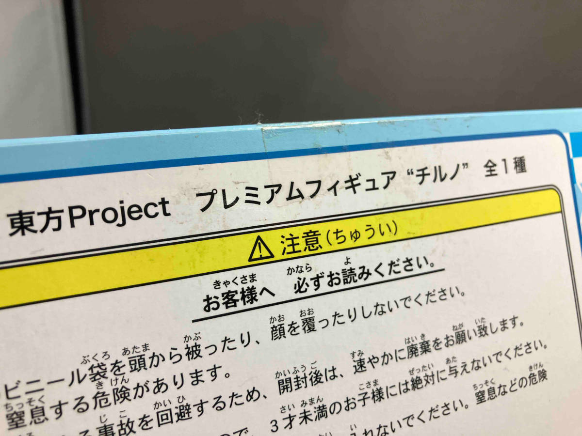 セガ JAIAプライズ 東方Project プレミアムフィギュア チルノ(30-03-17)_画像7