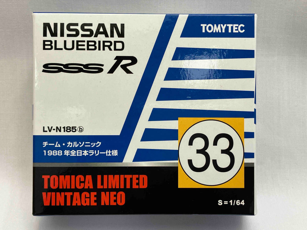 トミカ LV-N185b ブルーバードSSS-R 全日本ラリー リミテッドヴィンテージNEO トミーテックの画像1