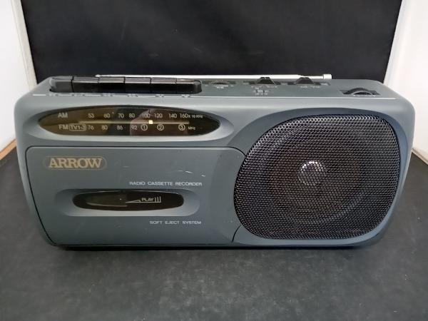 ジャンク AM/FMラジオカセットレコーダー ARROWの画像1