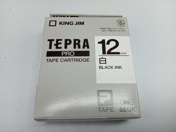 未開封品 KING JIM TEPRA PROテープカートリッジ 10個セット 12MM白ラベルブラックインク 12MM黄色ラベルブラックインク SC12K SC12Yの画像2