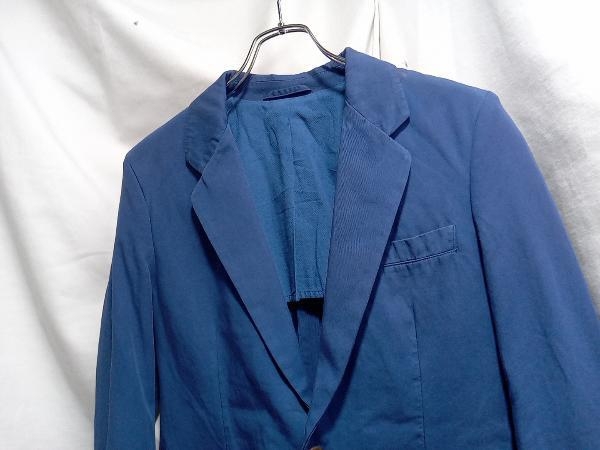 08SS Maison Martin Margiela 10 コットン2Bテーラードジャケット ブルー サイズ:44 コットン メゾンマルタンマルジェラ 店舗受取可_画像3