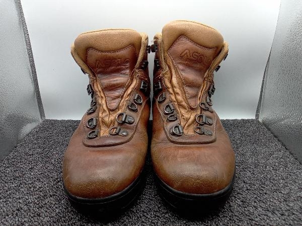 ASOLOazoro треккинг ботинки короткие сапоги кожа кожаный размер UK4 EUR36 2/3 USA4 1/2 Brown светло-коричневый тон 