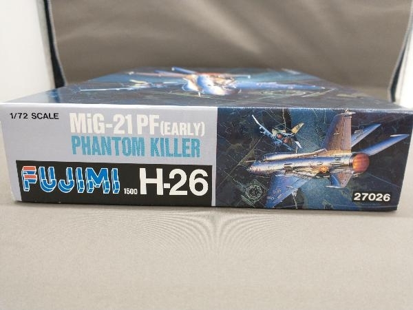  пластиковая модель Fujimi модель 1/72 MiG-21 PF более ранняя модель \' Phantom killer \' H серии No.26
