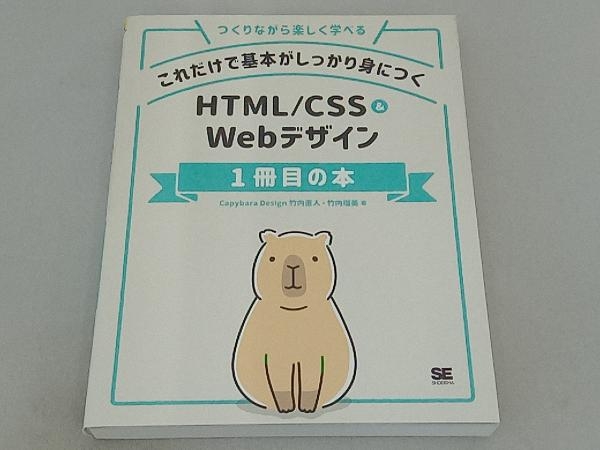 これだけで基本がしっかり身につくHTML/CSS&Webデザイン1冊目の本 竹内直人の画像1