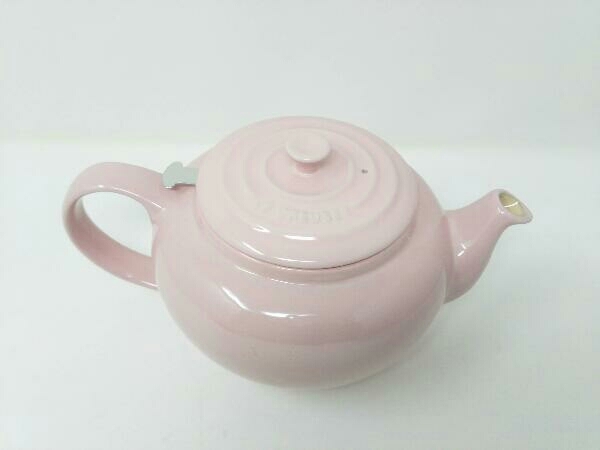 LE CREUSET ル・クルーゼ Short Round Teapot ショートラウンドティーポット Chiffon Pinkシフォンピンク 1.3L 付属品は画像の物が全てです_画像2