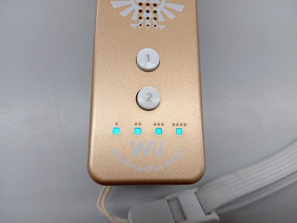 Wiiリモコンプラス ゼルダの伝説 スカイウォードソード仕様 ゴールド(通電OK)_画像3