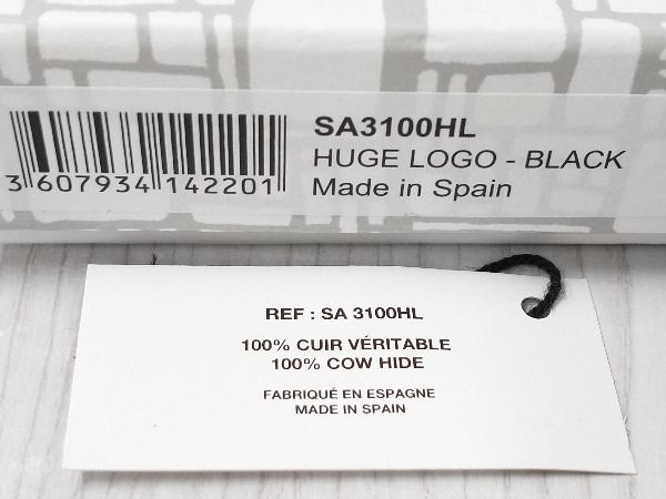 COMME des GARCONS HUGE LOGO SA3100HL コム デ ギャルソン ミニ財布 コインケース ブラックの画像9