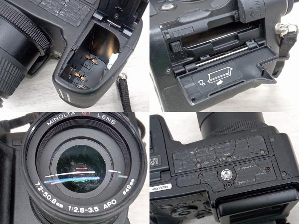 ジャンク Canon Power Shot G2 MINOLTA DiMAGE A1 LUMIX DMC-F25 3台セット_画像4