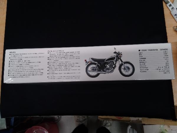 未使用品 プラモデル アオシマ ヤマハ SR400 96年モデル 1/12 ネイキッドバイク No.043_画像3