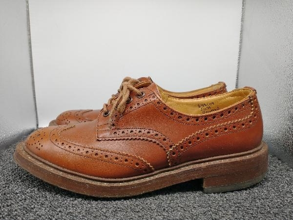 TRICKER’S トリッカーズ ウィングチップ メンズレザーシューズ サイズ(アウトソール約31cm) キャメル_画像2