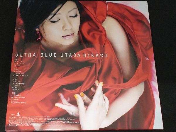 【宇多田ヒカル】 LP盤; ULTRA BLUE(生産限定盤/180g重量盤)の画像2