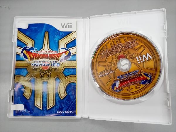 Wii 【ソフト単品】ドラゴンクエスト25周年記念 ファミコン&スーパーファミコン ドラゴンクエストⅠ・Ⅱ・Ⅲ_画像2