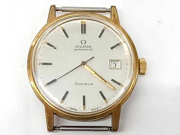 【ジャンク】 稼働品 OMEGA Geneve オメガ ジュネーブ 166.0098 cal.1481 自動巻き 腕時計_画像1