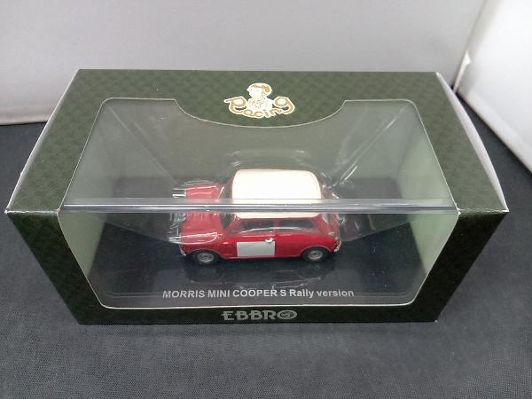 EBBRO 1/43 Morris Mini Cooper S Rally version RED/WHITE エブロ_画像1