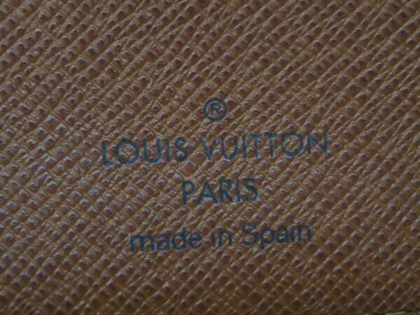 LOUIS VUITTON ルイヴィトン モノグラム ポルトフォイユ・マルコ M61675 財布 二つ折り財布 角スレ_画像6