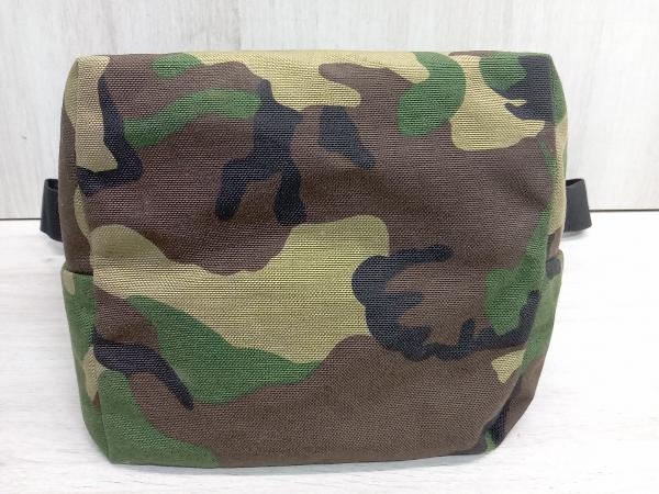 Manhattan Portage Manhattan Poe te-ji shoulder bag camouflage pattern green group green series width approximately 34cm