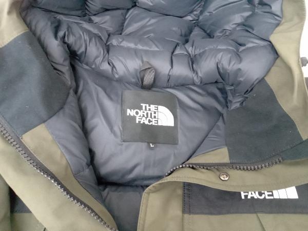 美品 THE NORTH FACE Mountain Down Jacket ND92237 ザノースフェイス ダウンジャケット メンズ ニュートープ カーキ アウトドア Lサイズ_画像3