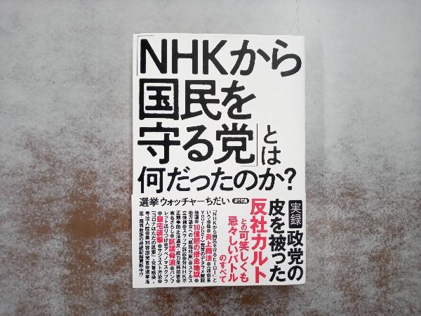 「NHKから国民を守る党」とは何だったのか? 選挙ウォッチャーちだい_画像1