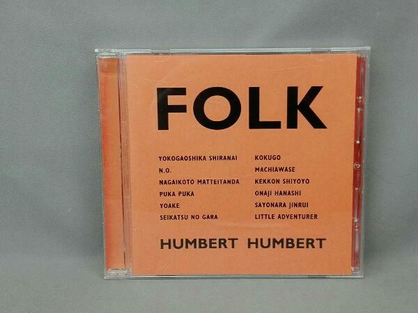 ハンバートハンバート CD FOLK(通常盤)の画像1