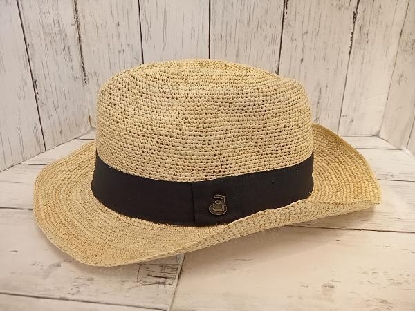 ecua andino hats エクアドル製 パナマハット Lサイズ ストローハット 麦わら帽子_画像1