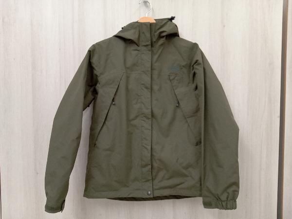 【中古良品】THE NORTH FACE スクープジャケット Lサイズ ニュートープ NPW62233 レディース