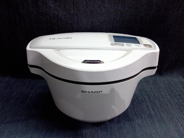 【1円スタート】SHARP HEALSIO ホットクック KN-HW16F 調理器 (▲ゆ18-09-07)_画像1