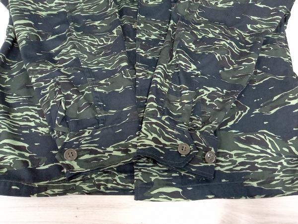 N.Hoolywood 18AW 982-SH01-062ミリタリージャケット Camouflage Shirt Jacket カモフラ サイズ38(M) エヌハリウッド グリーン メンズ_画像7