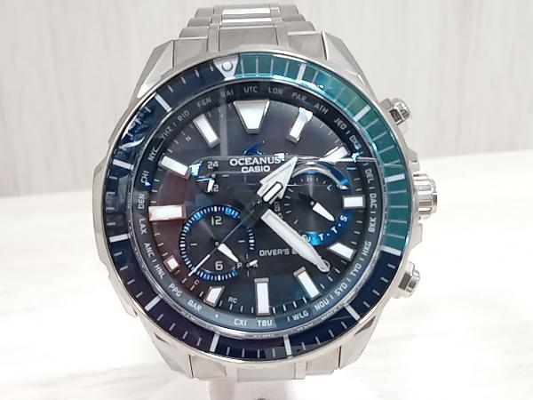 [ high class gentleman for wristwatch ]CASIO Casio |OCEANUS Oceanus / OCW-P2000-1AJF clock / radio wave solar 