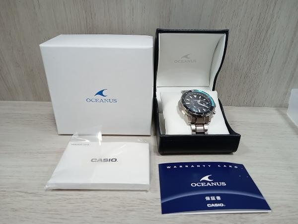 [ high class gentleman for wristwatch ]CASIO Casio |OCEANUS Oceanus / OCW-P2000-1AJF clock / radio wave solar 