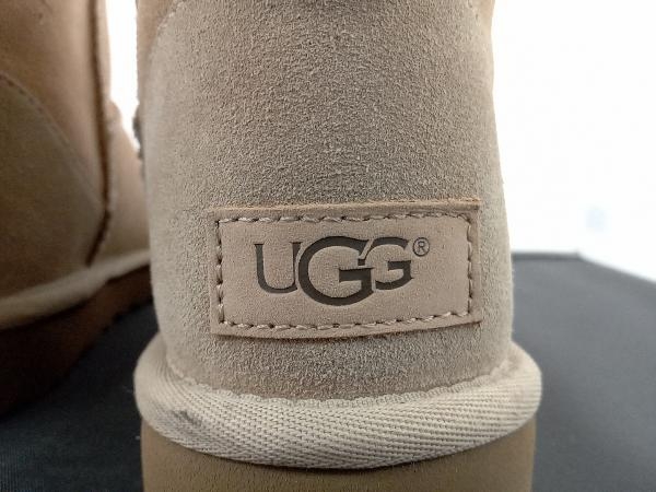 UGG アグ W CLASSIC MINI Ⅱ／1016222 ショートブーツ ベージュ 25cm 店舗受取可_画像7