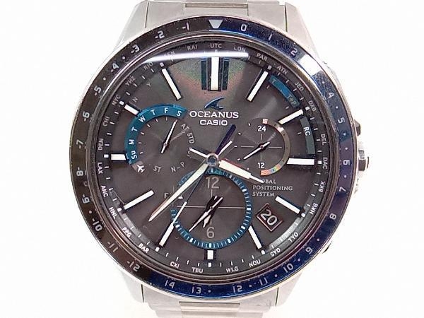 CASIO Casio OCEANUS Oceanus OCW-G1100 GPS/ radio wave solar clock store receipt possible 