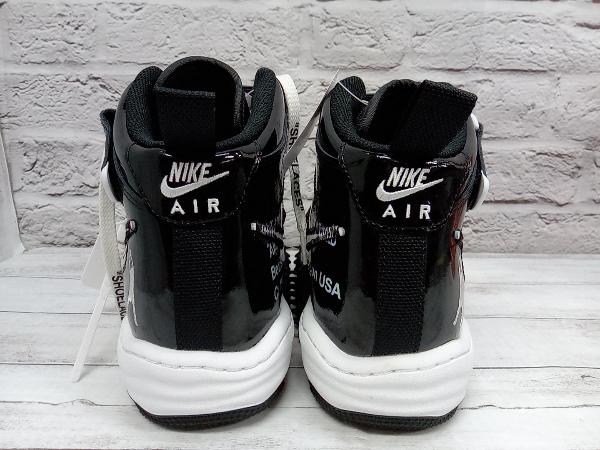 NIKE ナイキ スニーカー DR0500-001 Off-White × Nike Air Force 1 Mid Sheed 27.5cm ブラック/ホワイト 店舗受取可_画像4