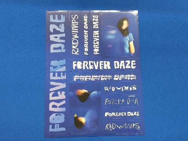 RADWIMPS CD FOREVER DAZE(初回限定盤)(Blu-ray Disc付)_画像6