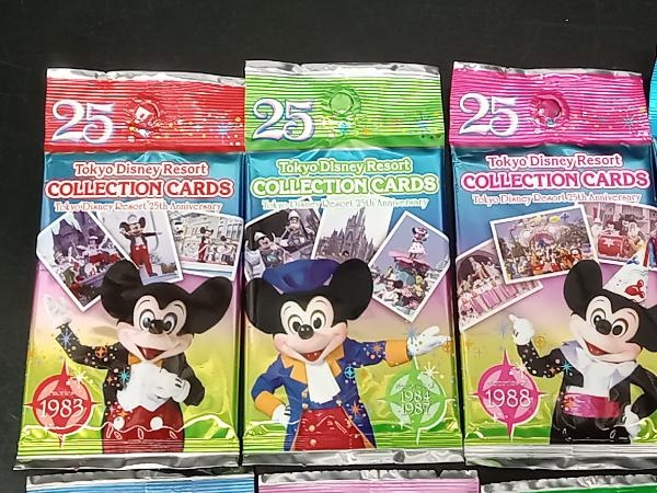未開封】Tokyo Disney Resort COLLECTION CARDS 25th Anniversary 10袋 まとめ セット東京ディズニーリゾート 25th アニバーサリー トレカ_画像3
