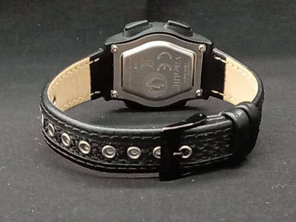 VibraLITE Mini バイブラライト ミニ デジタル 黒ベルト 時計 腕時計 クォーツの画像6