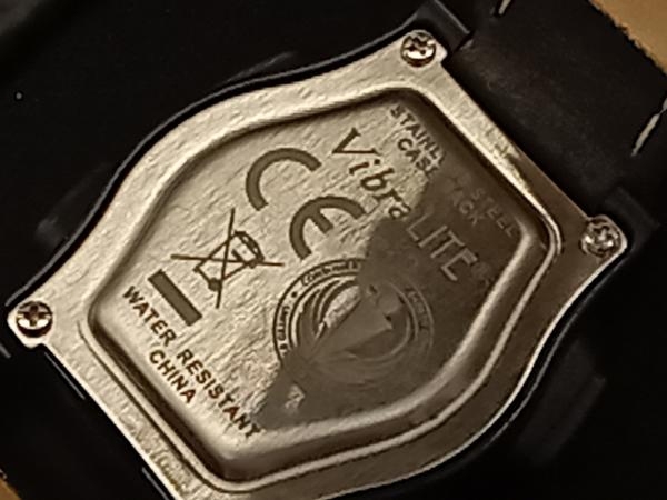 VibraLITE Mini バイブラライト ミニ デジタル 黒ベルト 時計 腕時計 クォーツの画像7