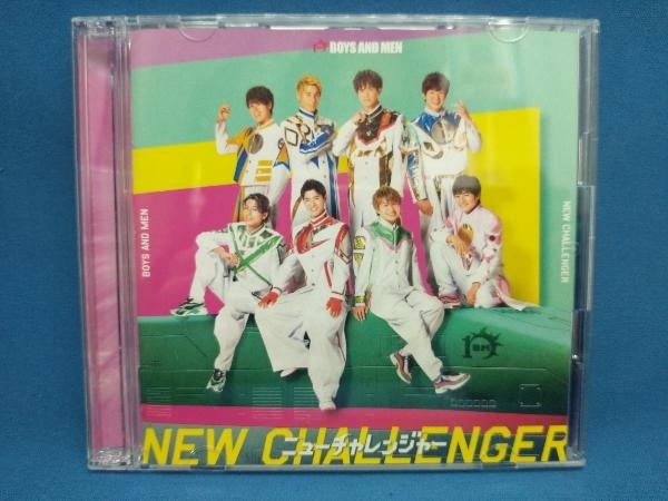 BOYS AND MEN CD ニューチャレンジャー(初回限定盤B)(DVD付)_画像1