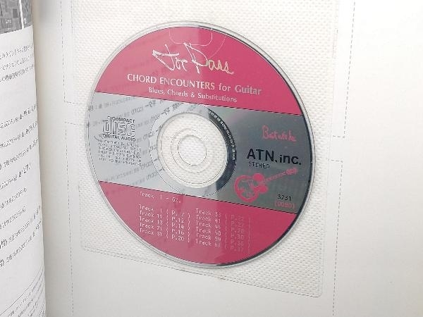 ジョー・パス/ジャズ・ギター教本 CD付き エー・ティ・エヌの画像2