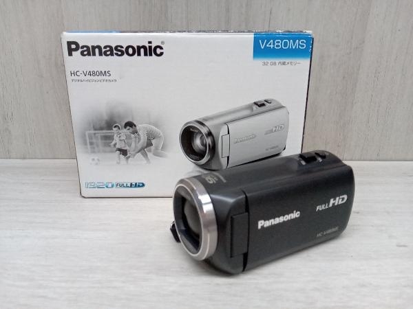 Panasonic HC-V480MS デジタルハイビジョンビデオカメラ グリップ付 ブラック_画像1