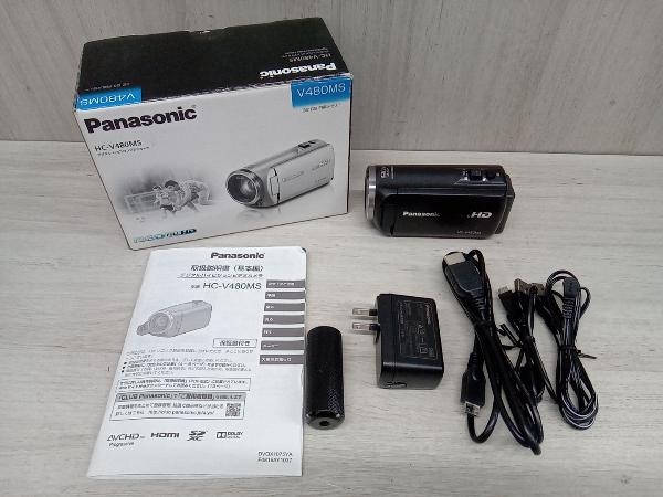 Panasonic HC-V480MS デジタルハイビジョンビデオカメラ グリップ付 ブラック_画像9