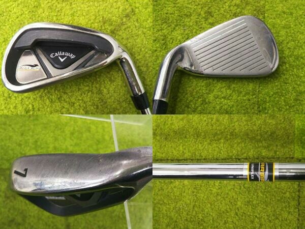 Callaway/WARBIRD/UNIFLEX/5-9,P,S/7本セット/キャロウェイ/アイアンセット/ゴルフの画像7