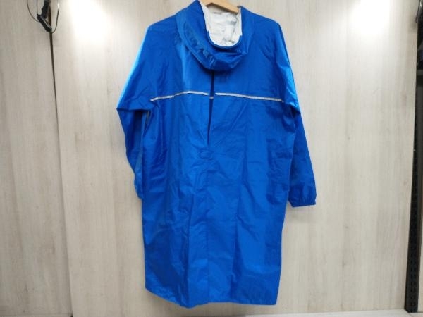 通年 mont-bell モンベル レインコート 雨具 パックラップ 袋付き付き 128624 水色 160cm_画像2