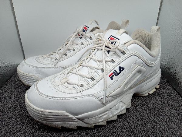 FILA filler thickness bottom sneakers high sole size 28cm white 