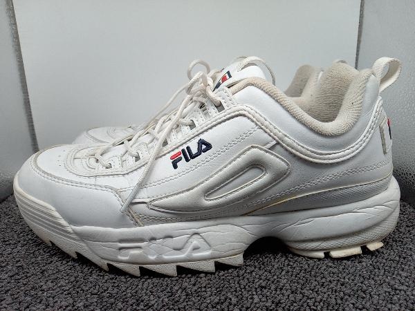 FILA filler thickness bottom sneakers high sole size 28cm white 