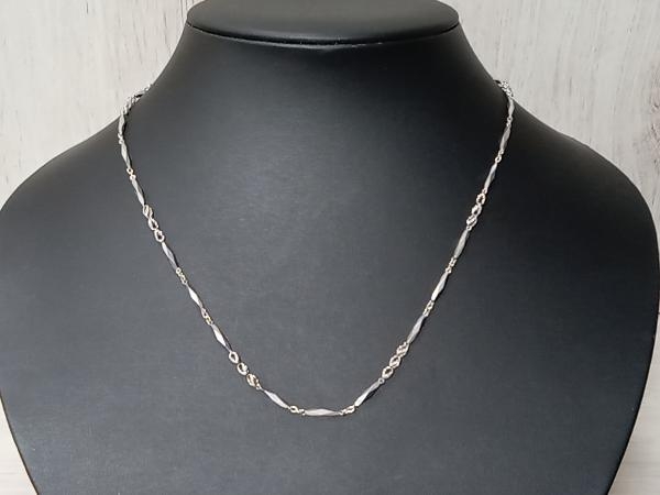 【Pt850ネックレス】レトロ／44cm／11.2g プラチナ ネックレスの画像1