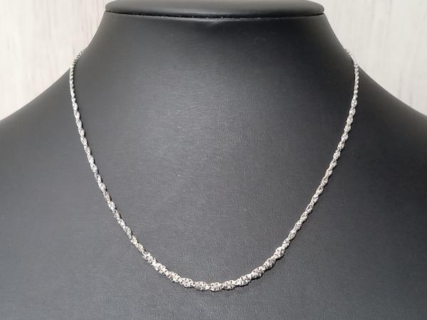 【冬バーゲン★特別送料無料!】 【デザインネックレス】Pt850/41cm/7.0g プラチナ ネックレス プラチナ