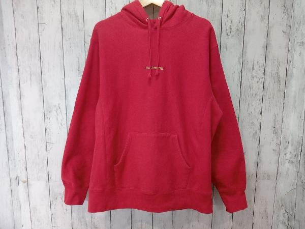 Supreme シュプリーム compact logo hooded コンパクトロゴフーディー パーカーレッド L 店舗受取可