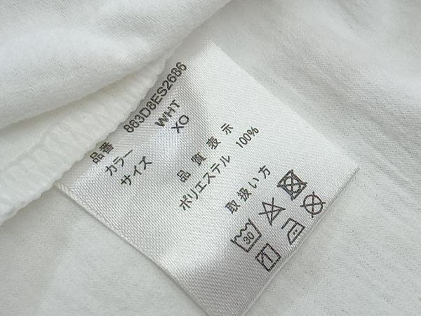 DUARIG デュアリグ 長袖Tシャツ 863D8ES2686 サイズ：XO ホワイト_画像5